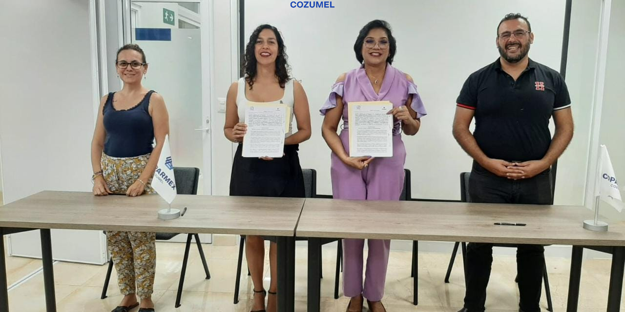 FIRMA DE ACUERDO DE COLABORACIÓN FECCQROO-COPARMEX COZUMEL